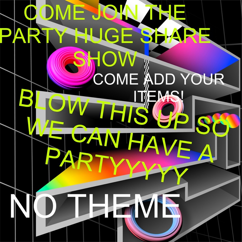 ITSSS A PARTYYY!!🎉🎉 ADD YOUR LISTINGS TO THE TRAY!!! BIG SHARE SHOW TIMEEE!!🎉
